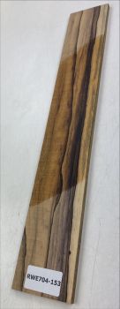 Griffbrett Weißes Ebenholz, 595x95x9mm, Einzelstück #153